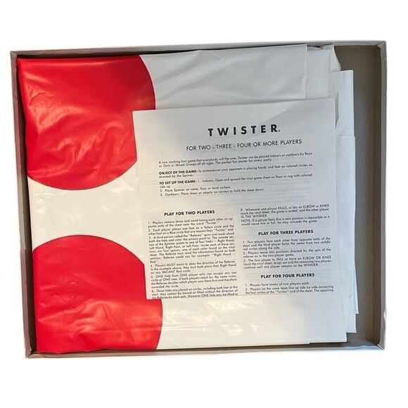 VINTAGE 1998 TWISTER GAME 30TH ANNIVERSARY EDITION HASBRO - Picture 5 of 6